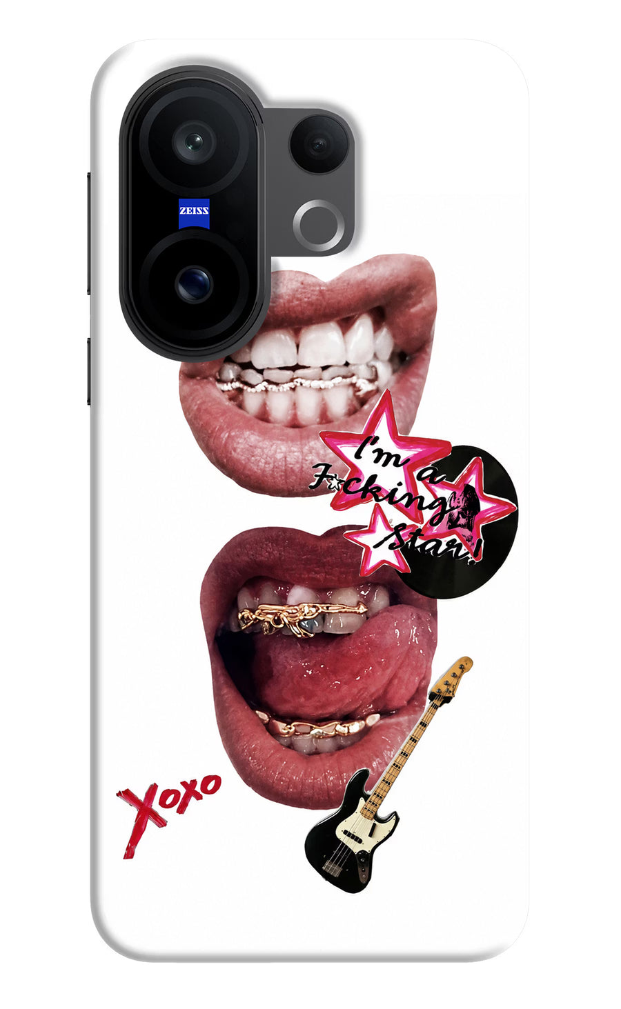 Rockstar Vivo X200 FE Back Cover, Hard case