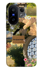 Rain Vivo X200 FE Hard Case Back Cover by Casekaro