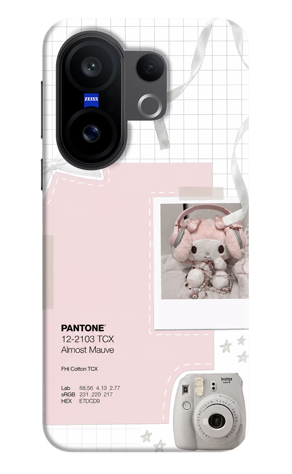 Pantone Asthetic Vivo X200 FE Back Cover