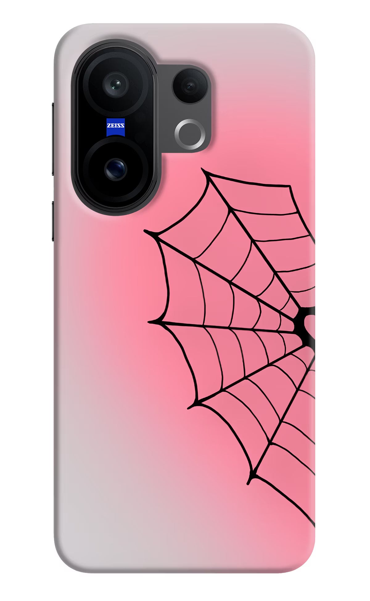 Pink Web Vivo X200 FE Back Cover