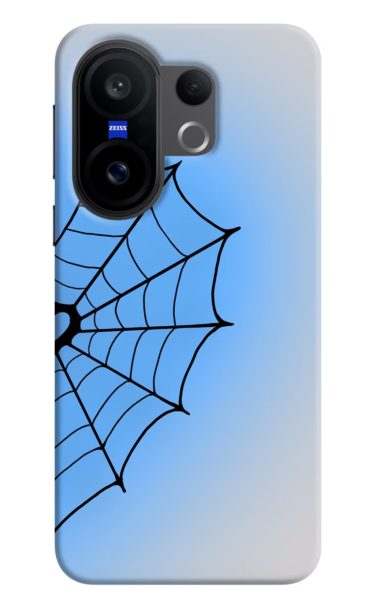 Blue Web Vivo X200 FE Back Cover