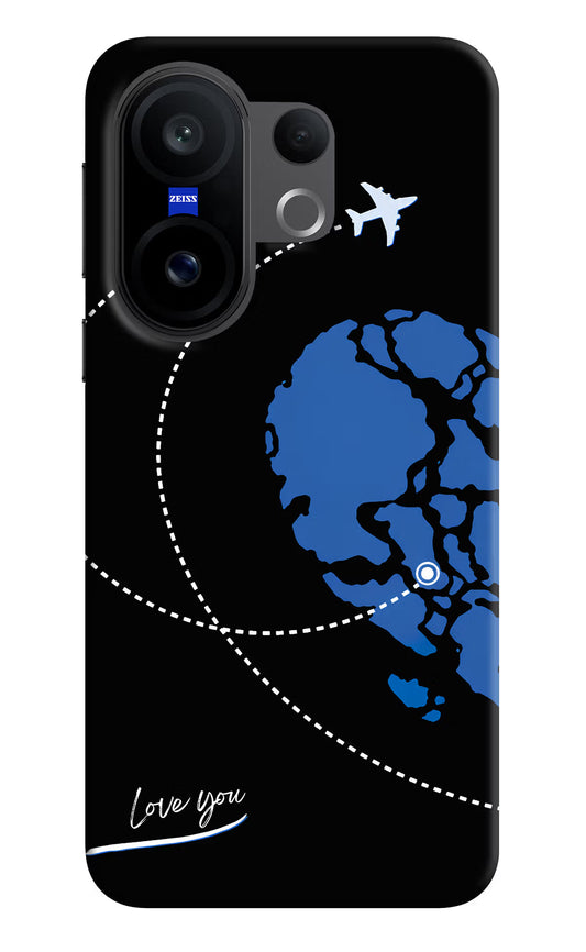 Love Orbit Vivo X200 FE Hard Case Back Cover by Casekaro