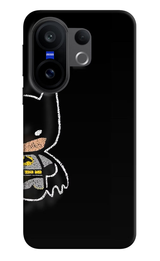 Bat Kitty Vivo X200 FE Hard Case Back Cover by Casekaro