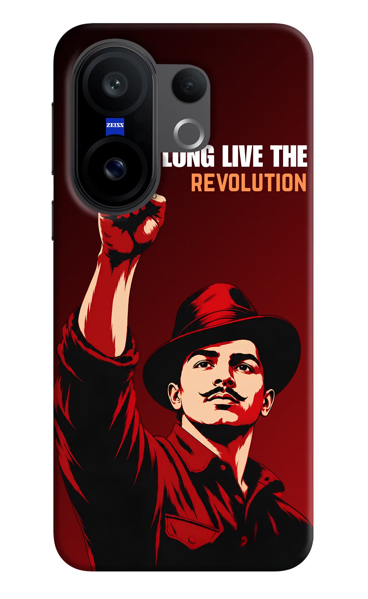 Bhagat Singh Revolution Vivo X200 FE Back Cover