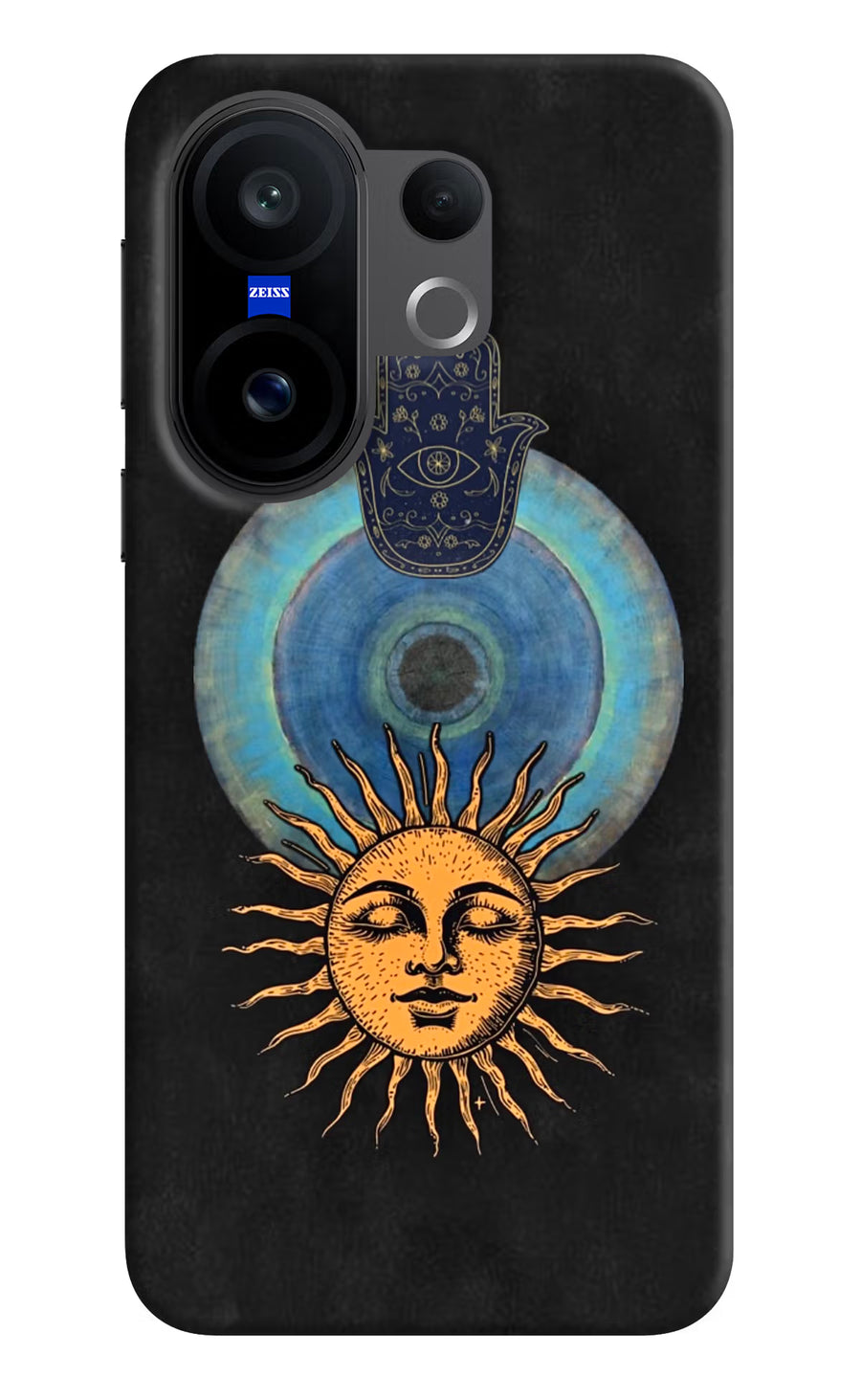 Divine Sun Vivo X200 FE Back Cover, Hard case