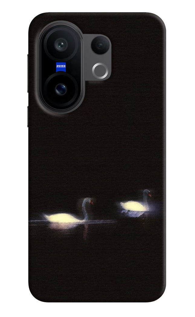 Silent Swans Vivo X200 FE Hard Case Back Cover by Casekaro