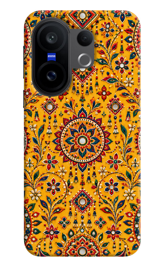 Sunlit Aura Vivo X200 FE Hard Case Back Cover by Casekaro
