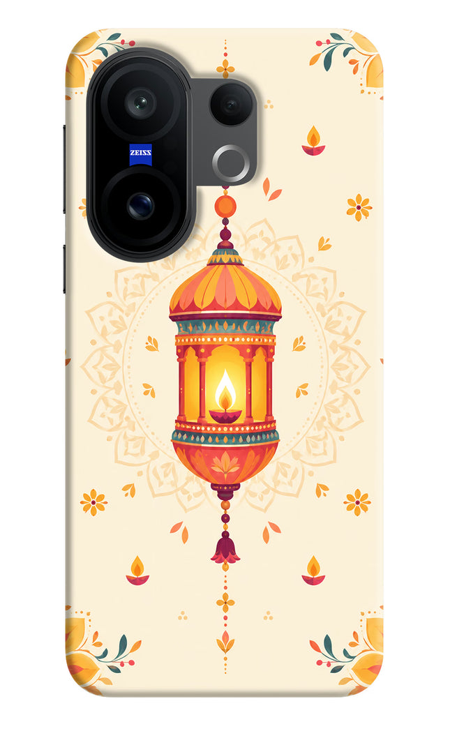 Golden Lantern Vivo X200 FE Hard Case Back Cover by Casekaro
