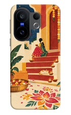 Diwali Rangoli Vivo X200 FE Hard Case Back Cover by Casekaro