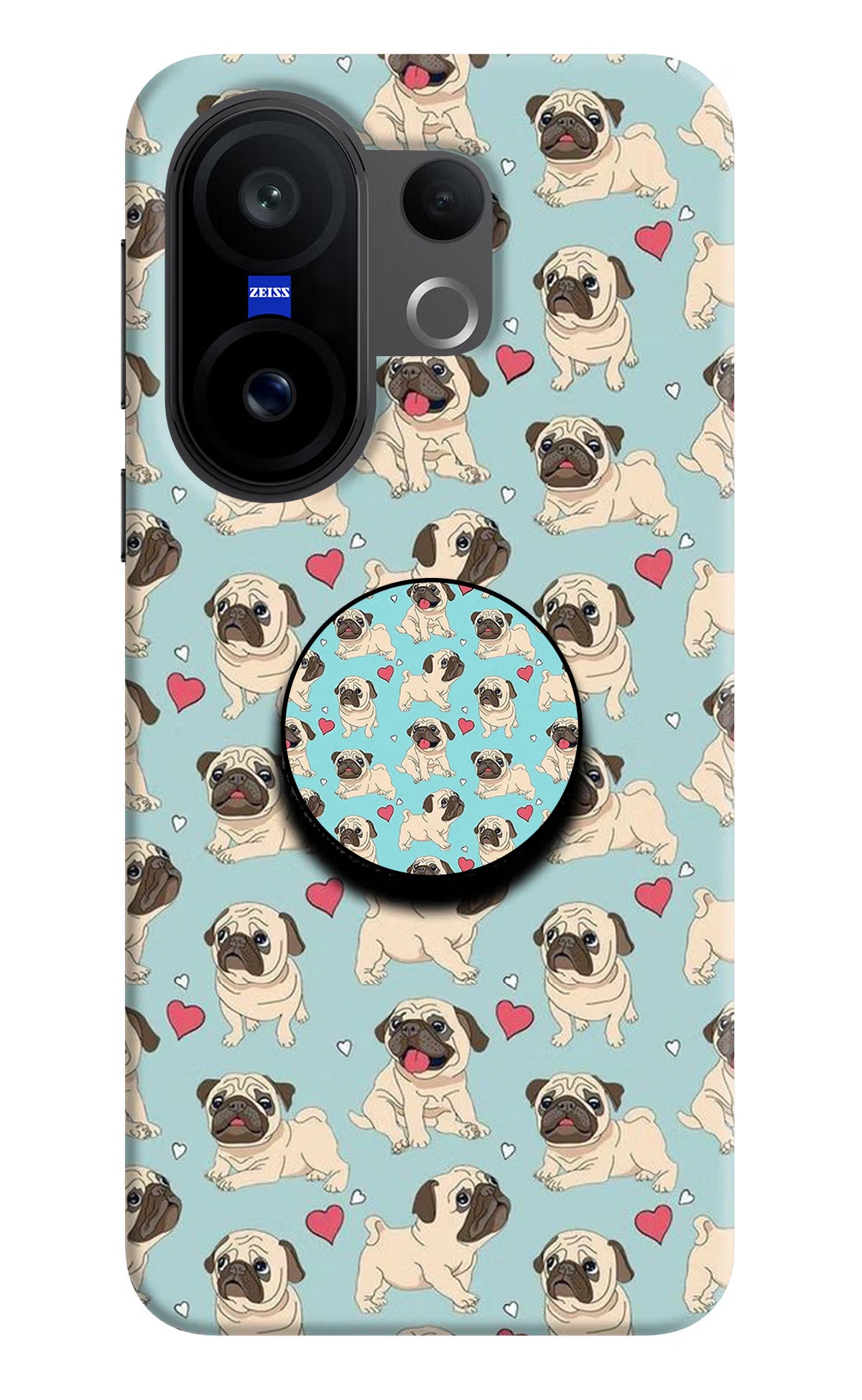 Pug Dog Vivo X200 FE Pop Case by Casekaro