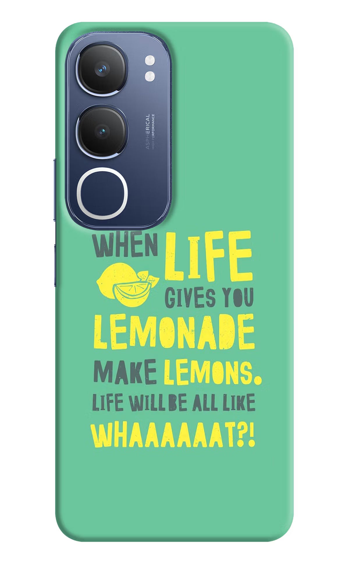 Quote Vivo Y29 5G Hard Case Back Cover by Casekaro