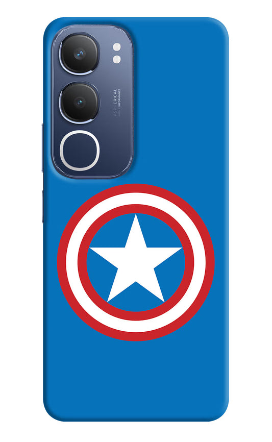 Captain America Logo Vivo Y29 5G Hard Case Back Cover by Casekaro