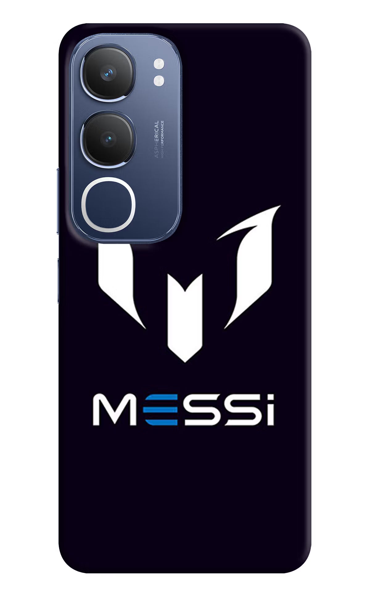 Messi Logo Vivo Y29 5G Hard Case Back Cover by Casekaro