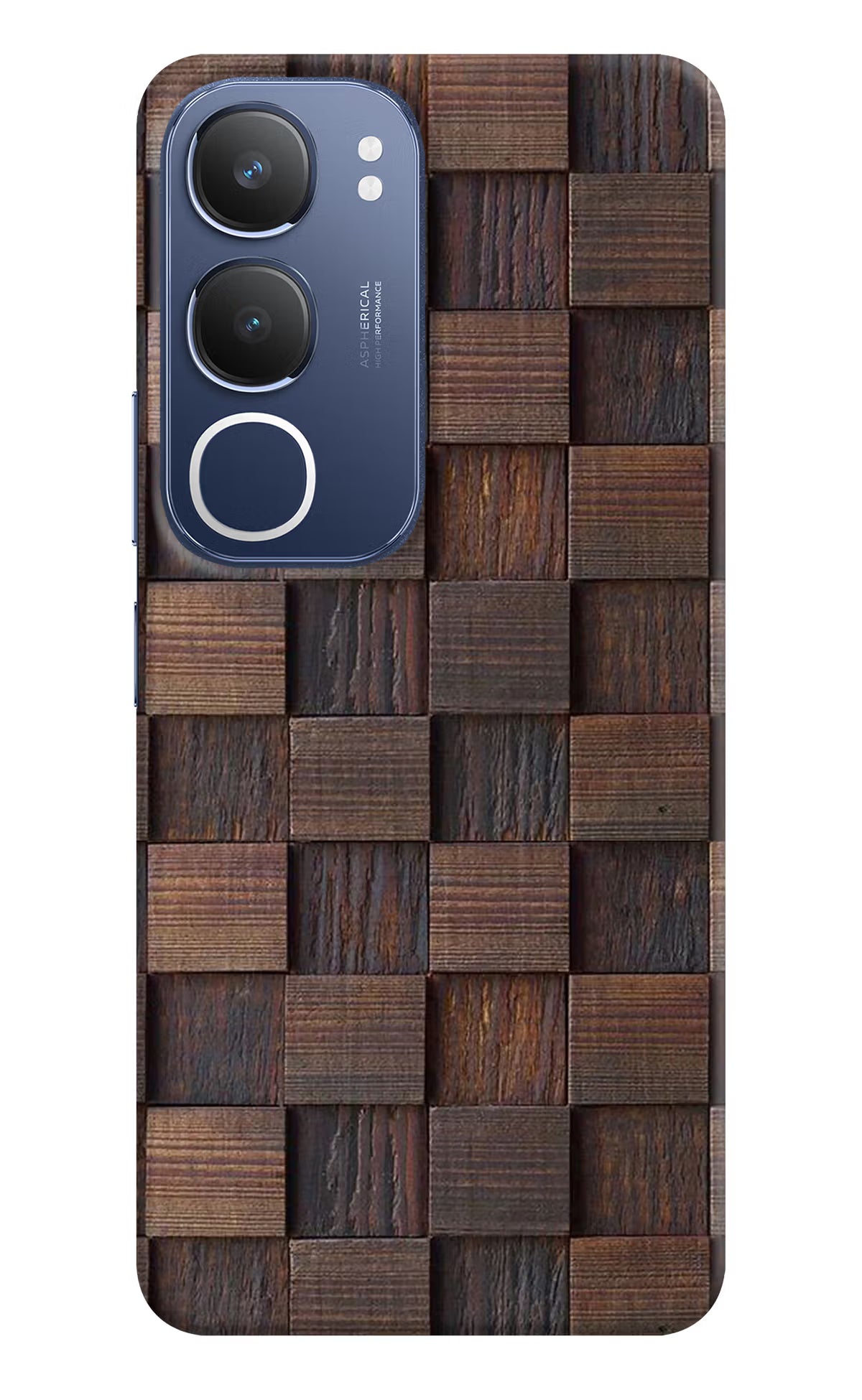 Wooden Cube Design Vivo Y29 5G Hard Case Back Cover by Casekaro