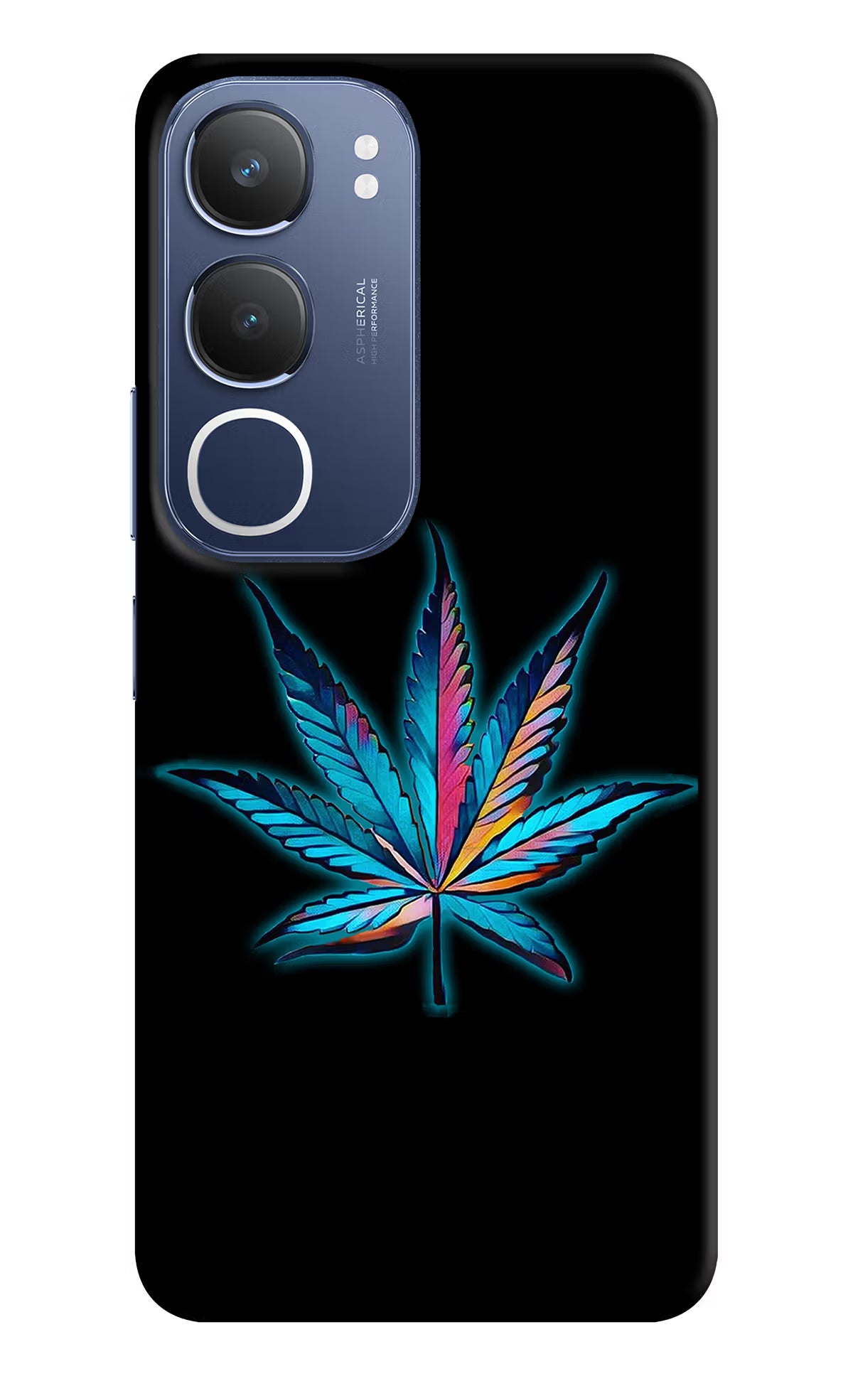 Weed Vivo Y29 5G Hard Case Back Cover by Casekaro