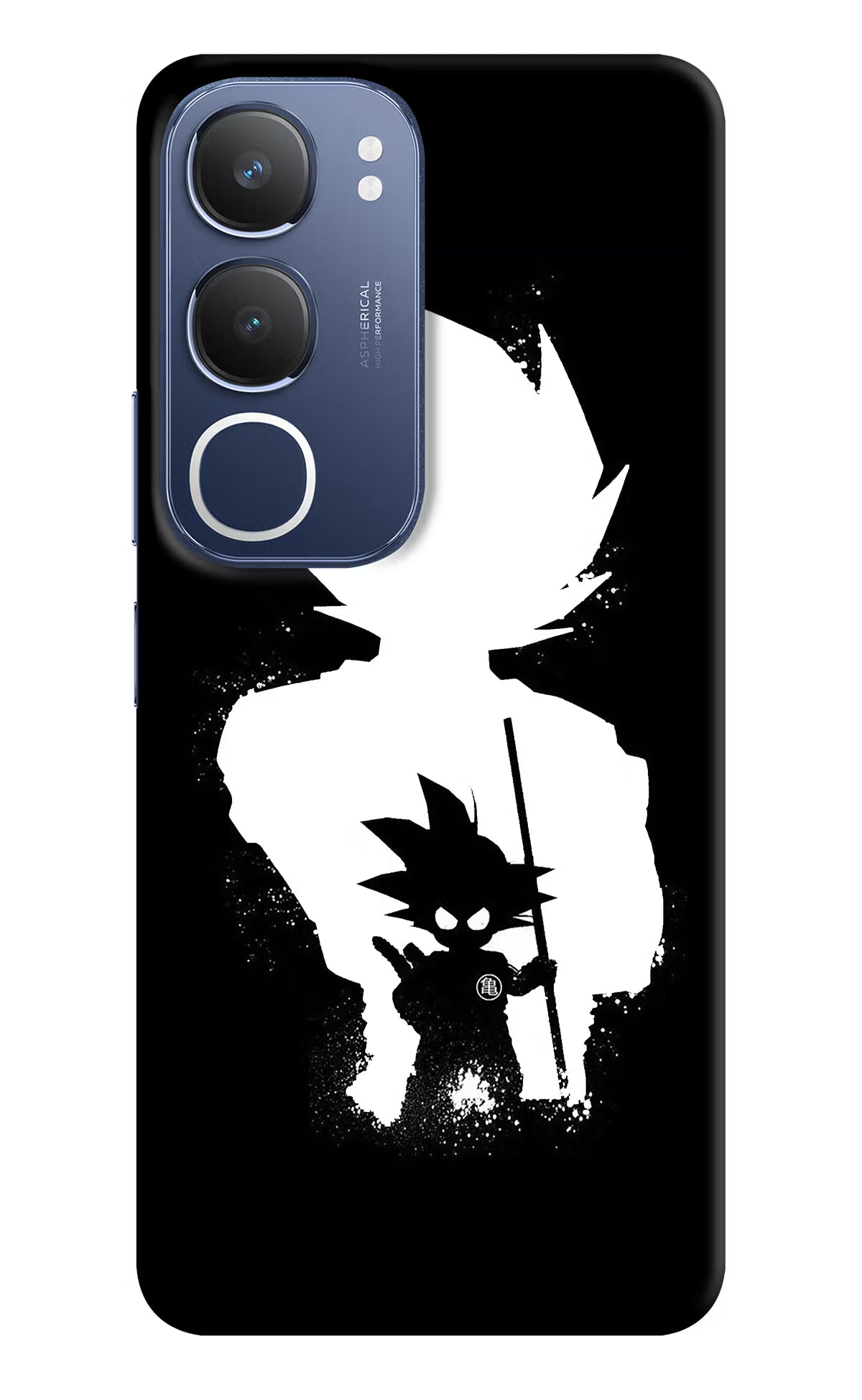 Goku Shadow Vivo Y29 5G Hard Case Back Cover by Casekaro