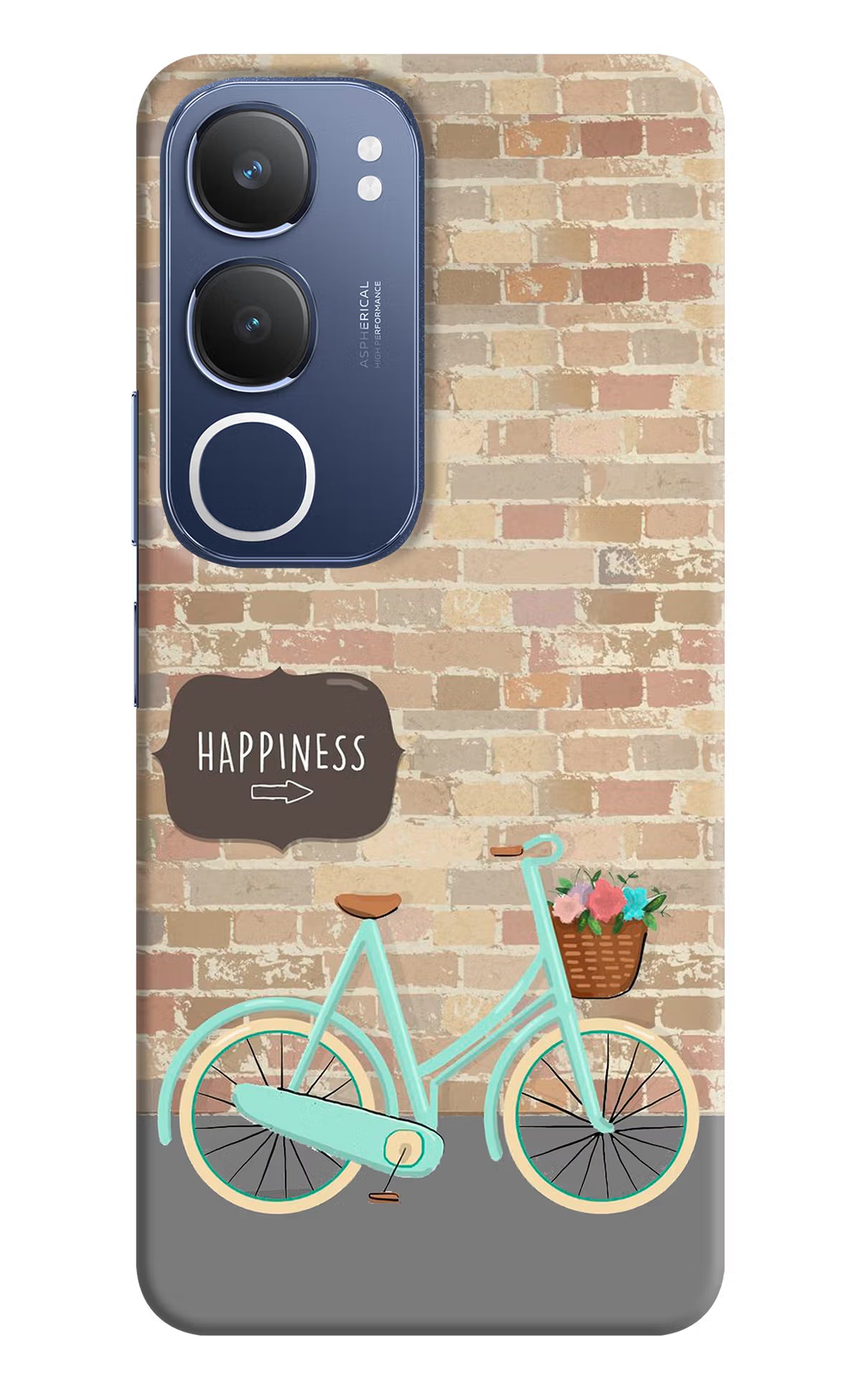 Happiness Artwork Vivo Y29 5G Hard Case Back Cover by Casekaro