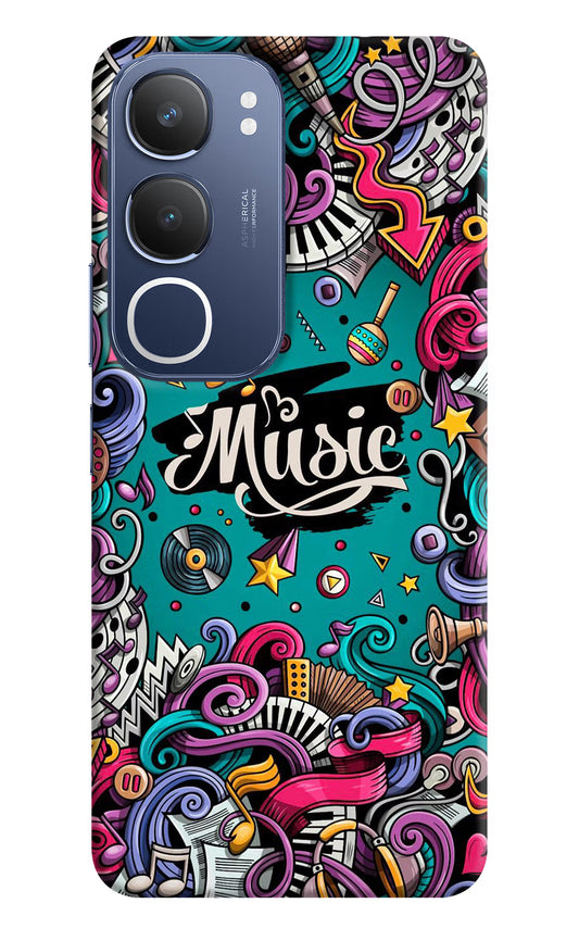 Music Graffiti Vivo Y29 5G Hard Case Back Cover by Casekaro