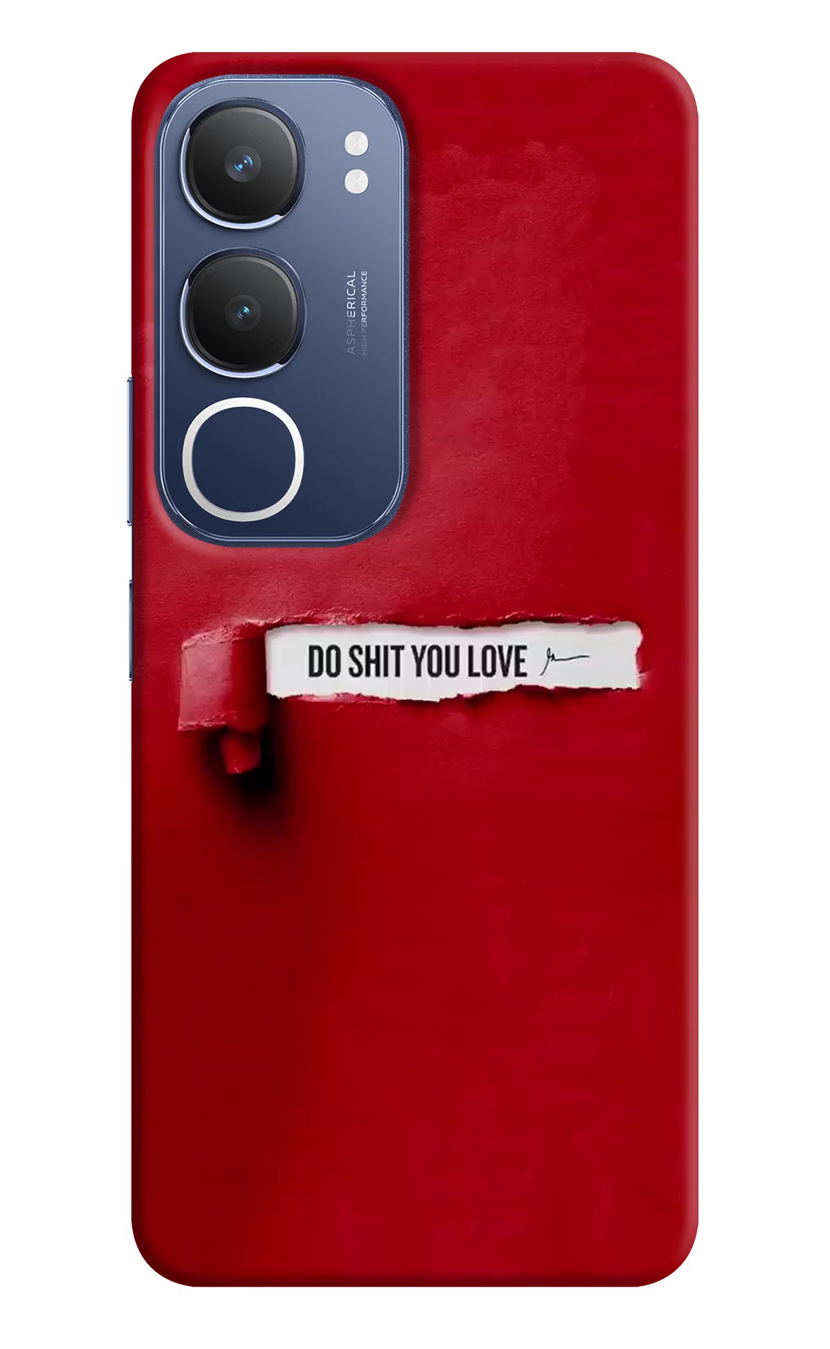 Do Shit You Love Vivo Y29 5G Hard Case Back Cover by Casekaro