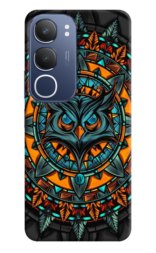 Angry Owl Art Vivo Y29 5G Hard Case Back Cover by Casekaro