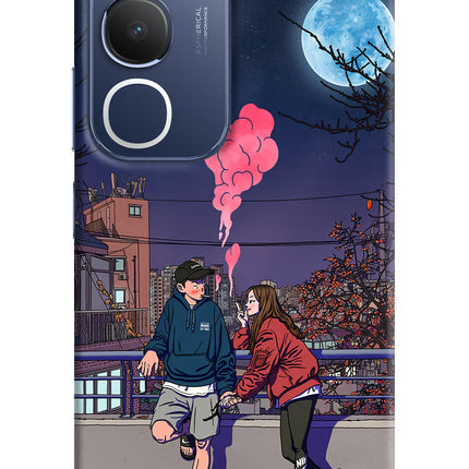 Chilling Couple Vivo Y29 5G Hard Case Back Cover by Casekaro
