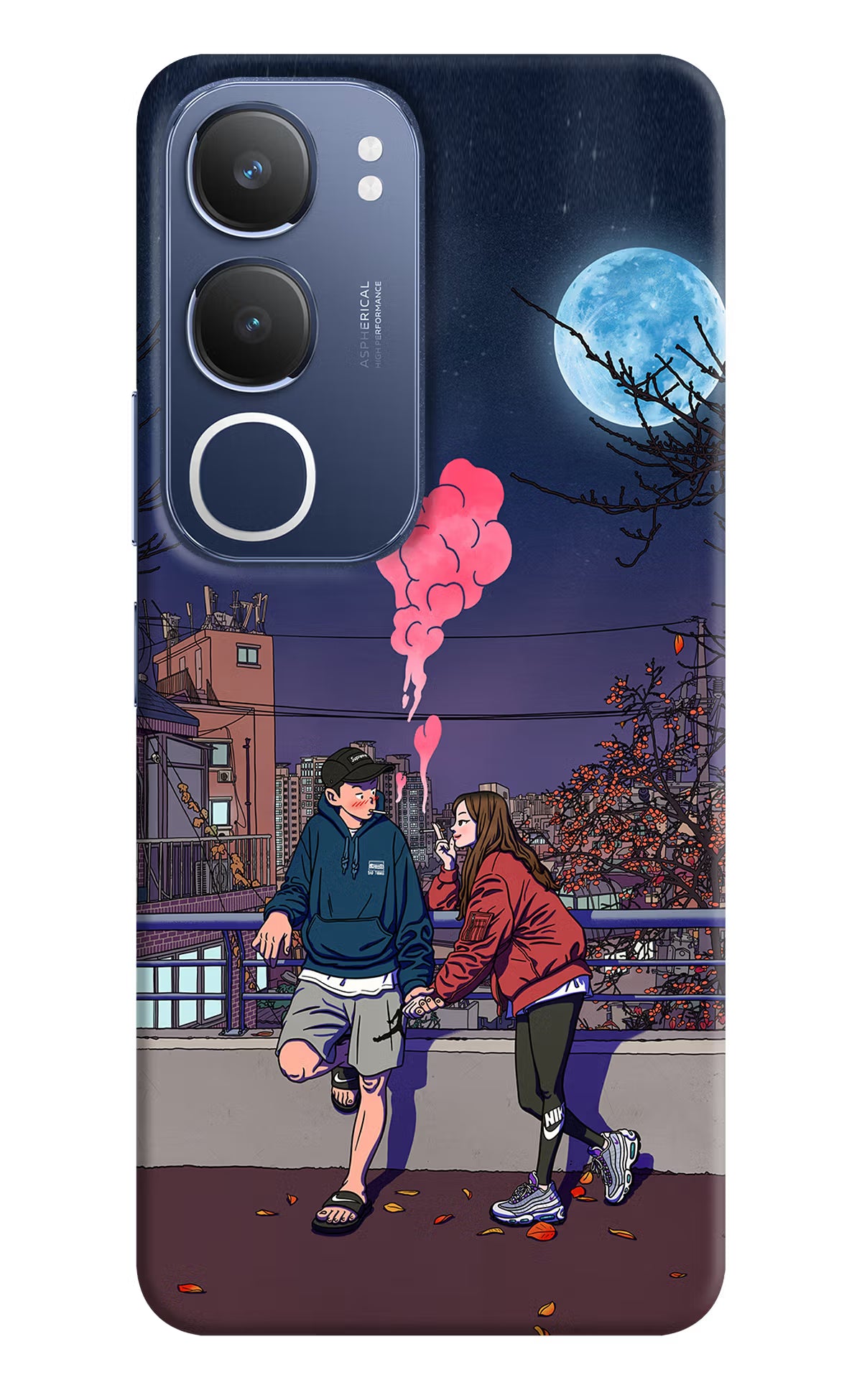 Chilling Couple Vivo Y29 5G Hard Case Back Cover by Casekaro