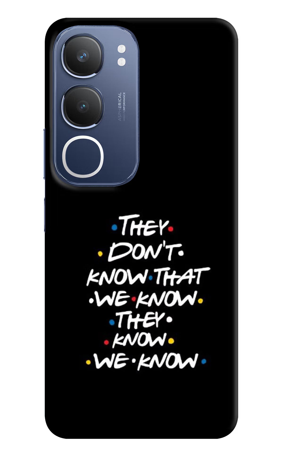 FRIENDS Dialogue Vivo Y29 5G Hard Case Back Cover by Casekaro