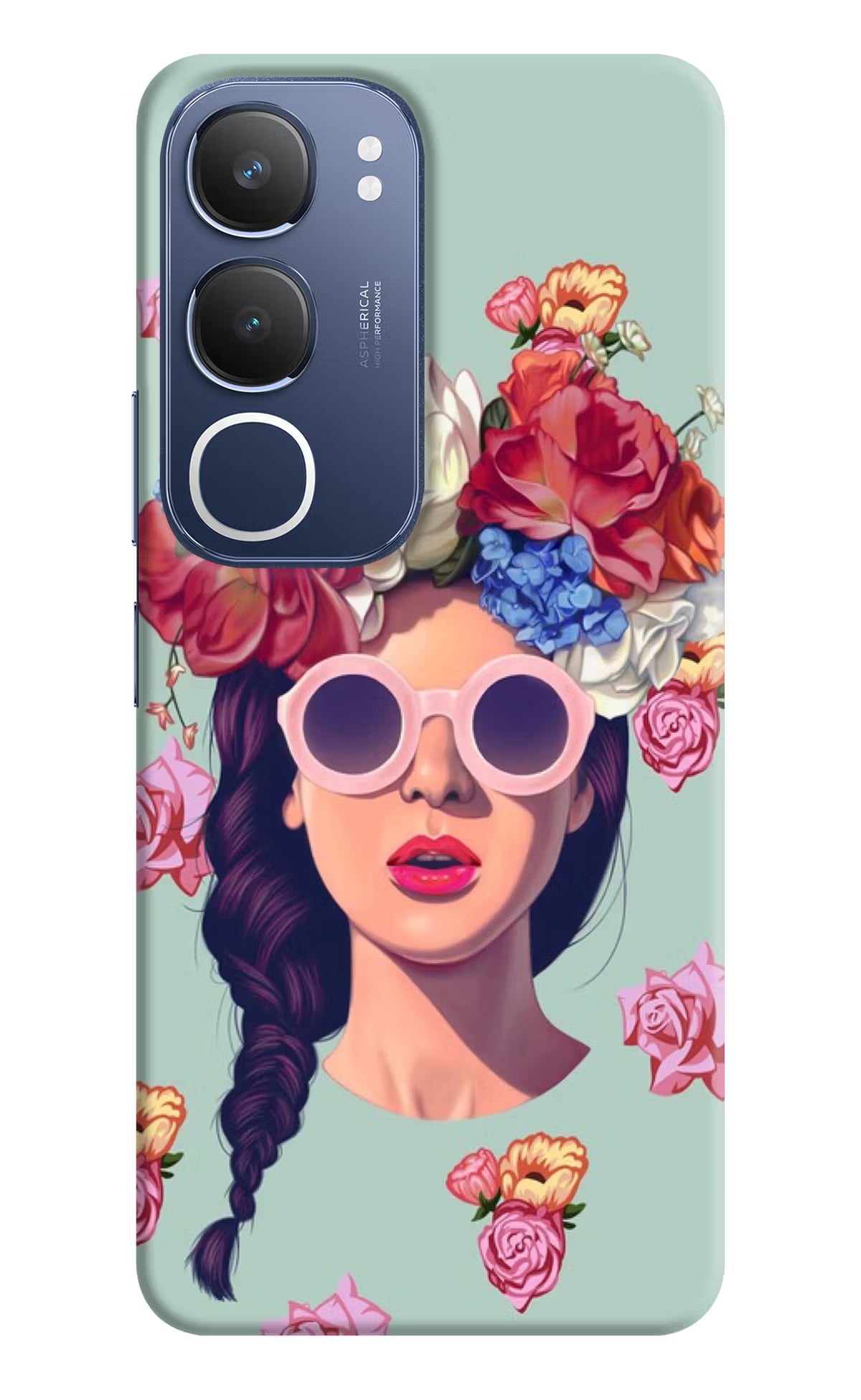 Pretty Girl Vivo Y29 5G Hard Case Back Cover by Casekaro