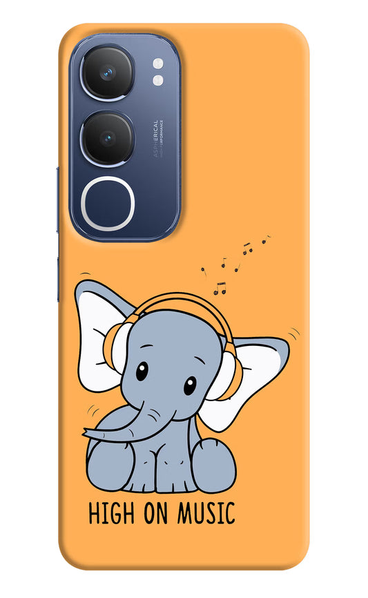 High On Music Vivo Y29 5G Hard Case Back Cover by Casekaro
