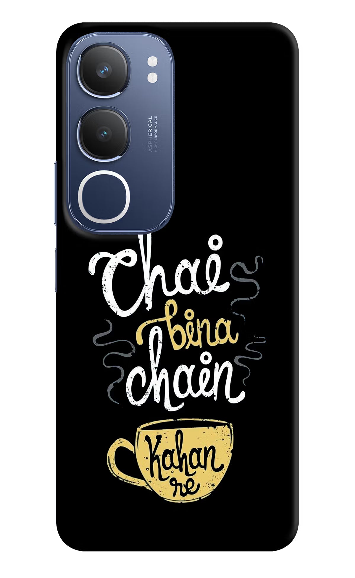 Chai Bina Chain Kaha Re Vivo Y29 5G Hard Case Back Cover by Casekaro