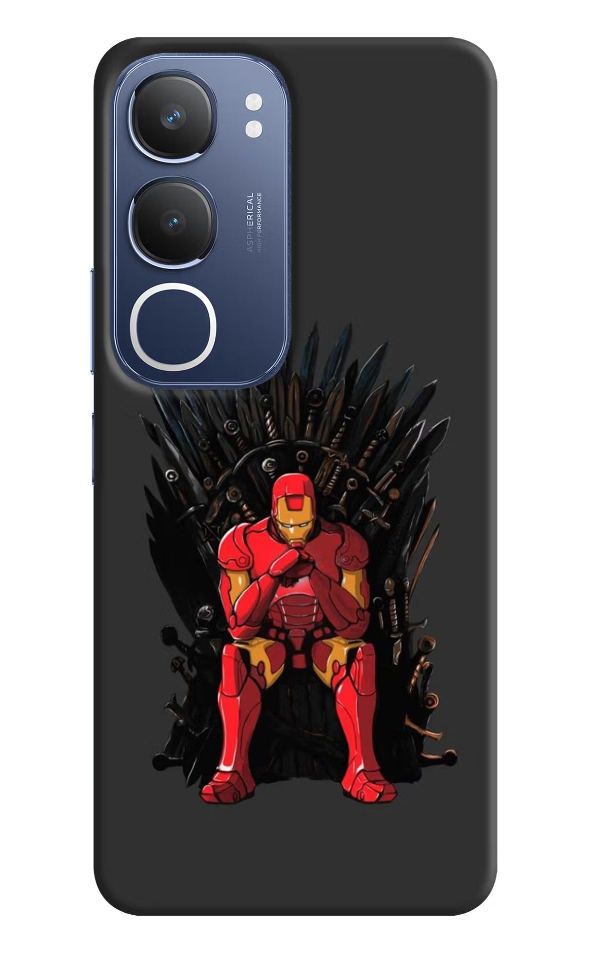 Ironman Throne Vivo Y29 5G Hard Case Back Cover by Casekaro