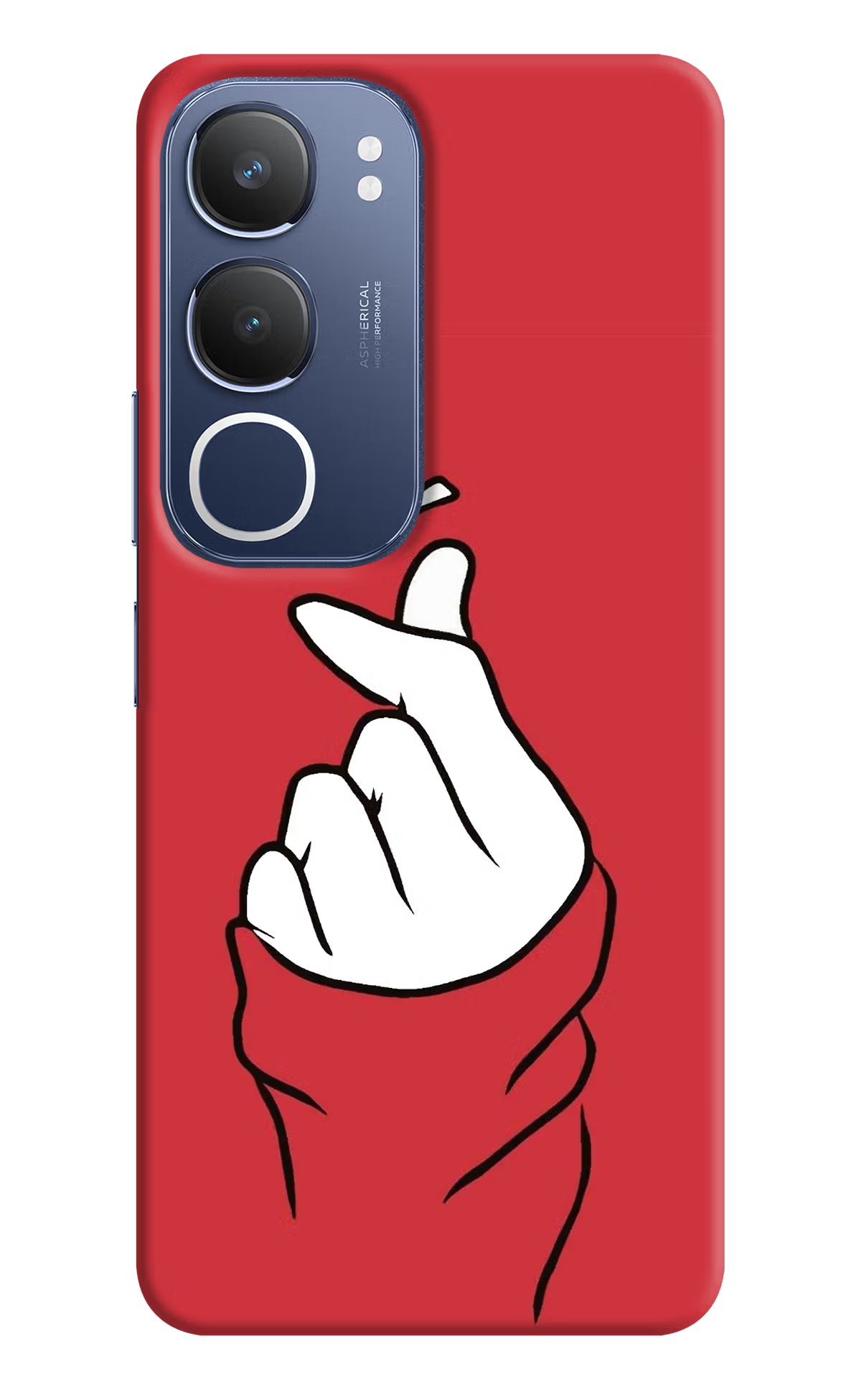 Korean Love Sign Vivo Y29 5G Hard Case Back Cover by Casekaro