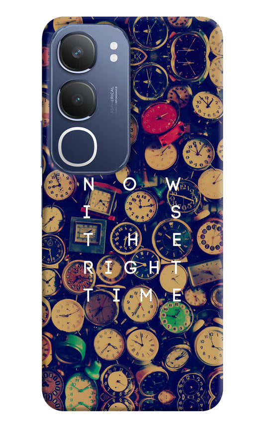 Now is the Right Time Quote Vivo Y29 5G Hard Case Back Cover by Casekaro