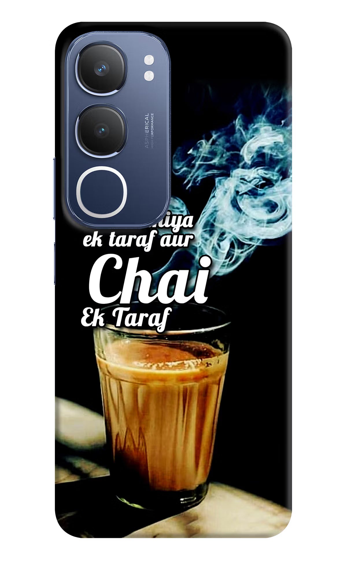 Chai Ek Taraf Quote Vivo Y29 5G Hard Case Back Cover by Casekaro