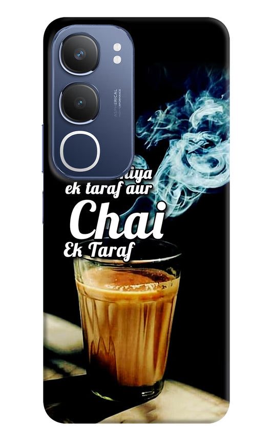 Chai Ek Taraf Quote Vivo Y29 5G Hard Case Back Cover by Casekaro