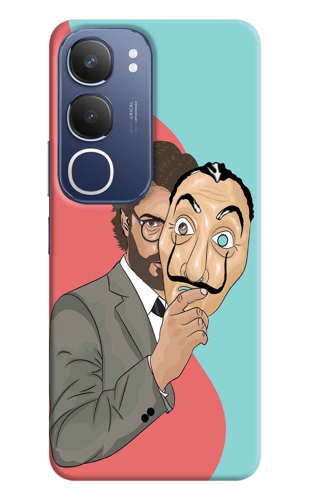 Professor Vivo Y29 5G Hard Case Back Cover by Casekaro