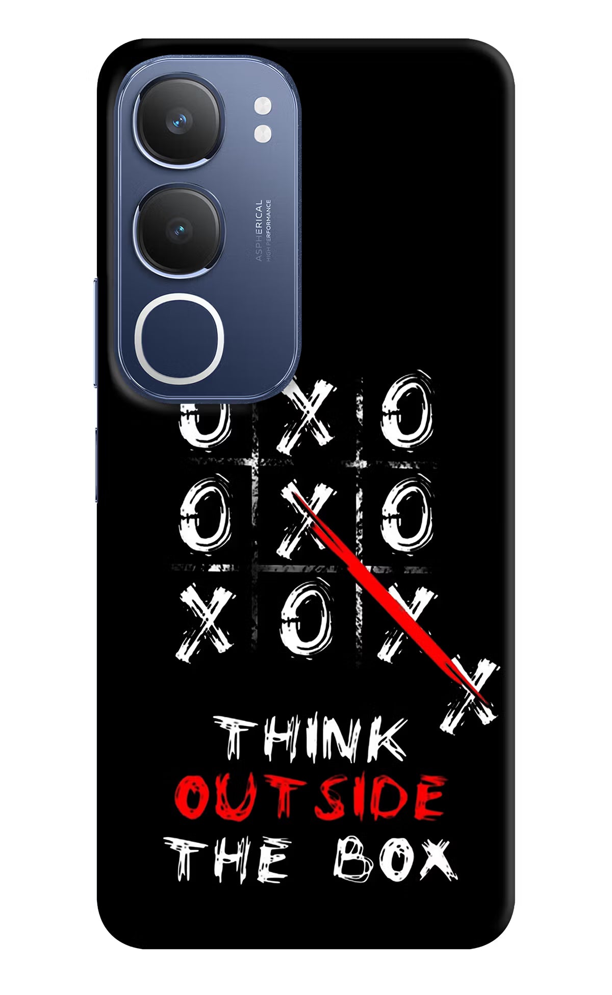 Think out of the BOX Vivo Y29 5G Hard Case Back Cover by Casekaro