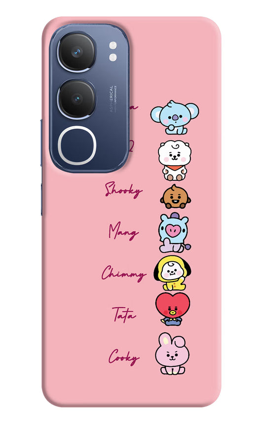 BTS names Vivo Y29 5G Hard Case Back Cover by Casekaro