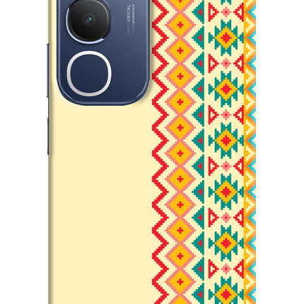 Ethnic Seamless Vivo Y29 5G Hard Case Back Cover by Casekaro
