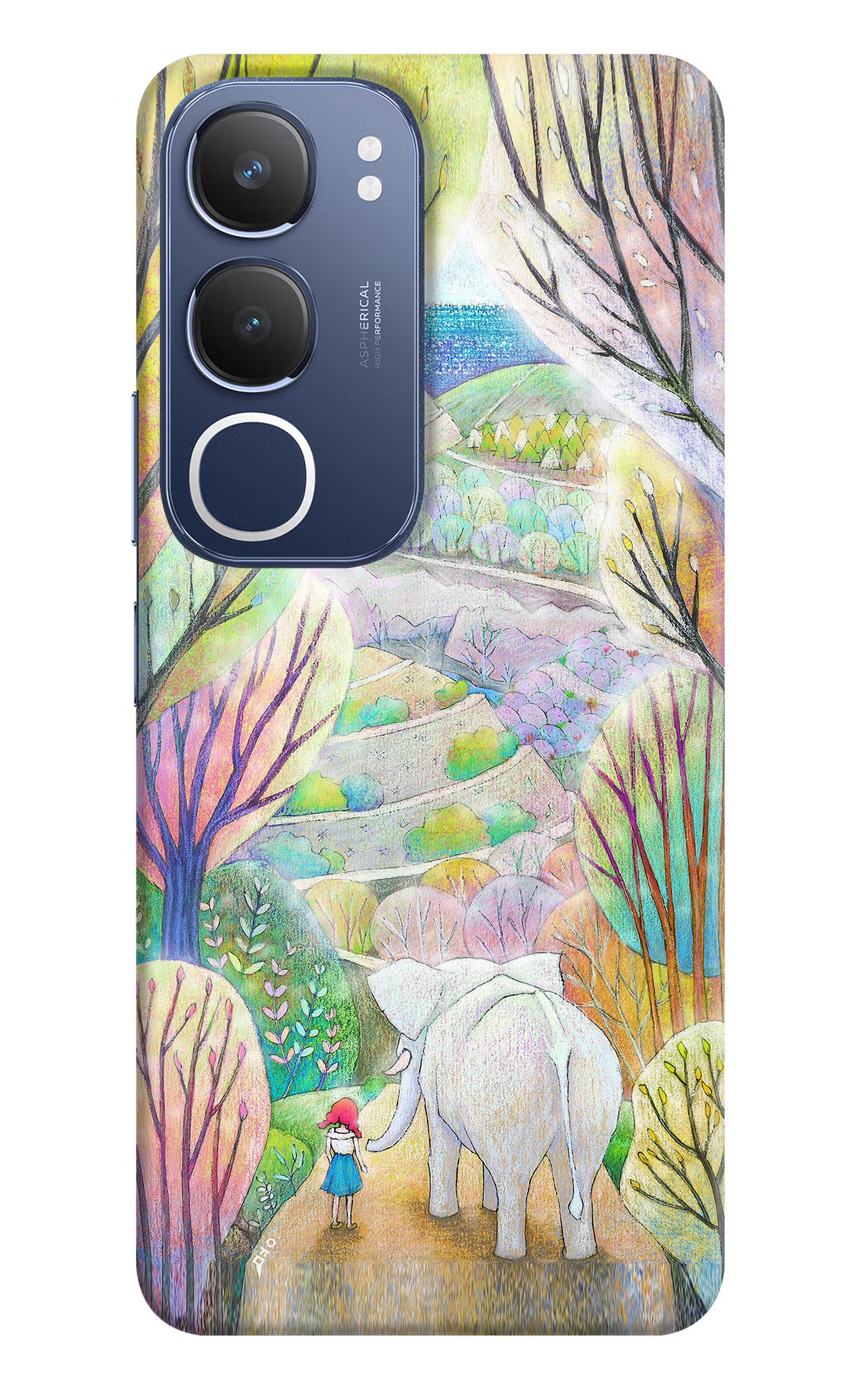 Nature Painting Vivo Y29 5G Hard Case Back Cover by Casekaro