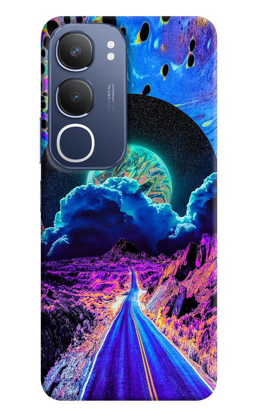 Psychedelic Painting Vivo Y29 5G Hard Case Back Cover by Casekaro