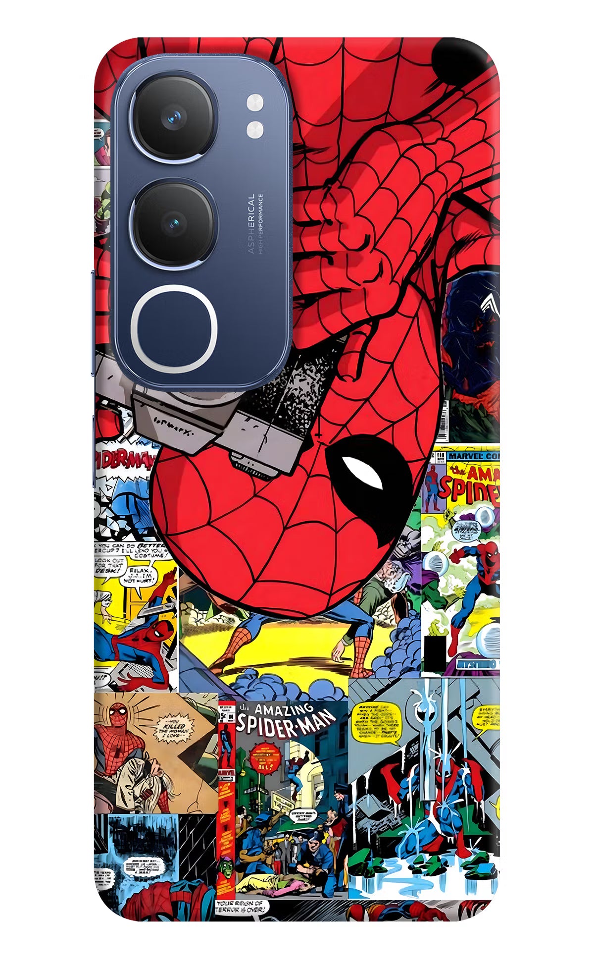 Spider Man Vivo Y29 5G Hard Case Back Cover by Casekaro
