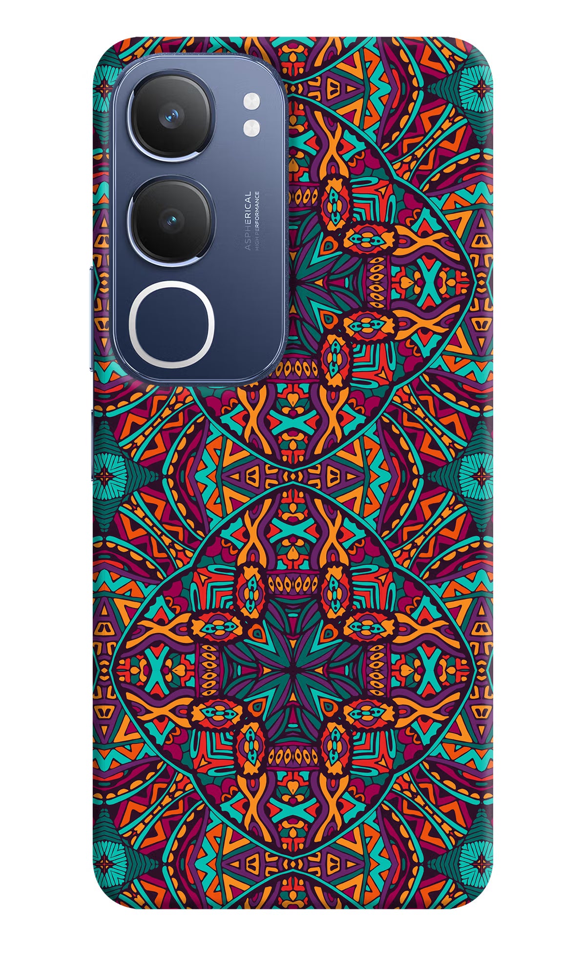 Colour Mandala Vivo Y29 5G Hard Case Back Cover by Casekaro