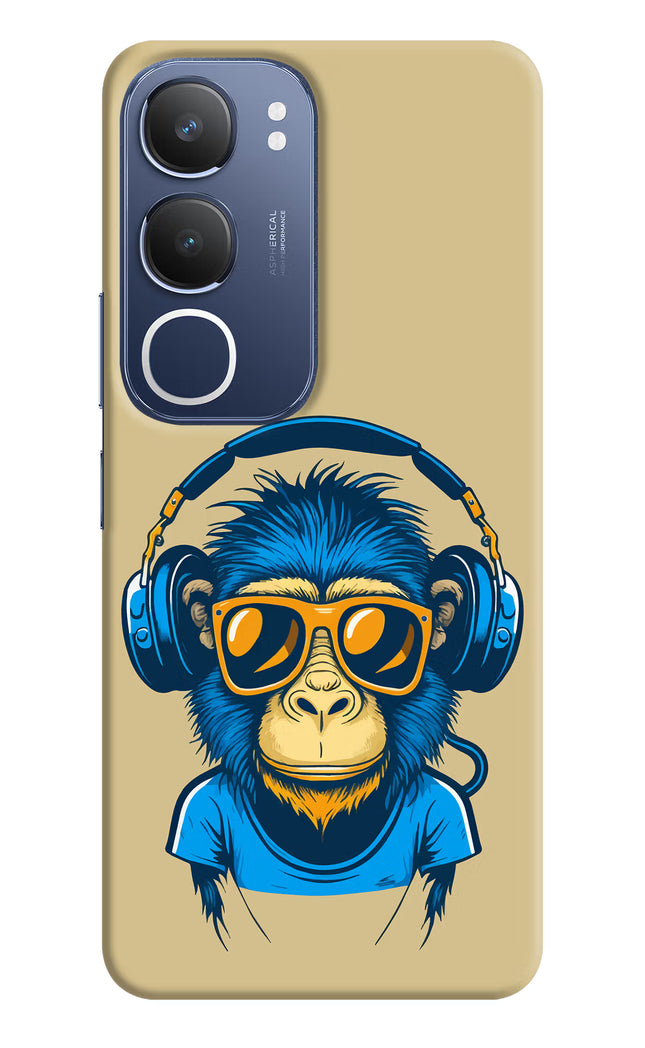 Monkey Headphone Vivo Y29 5G Hard Case Back Cover by Casekaro