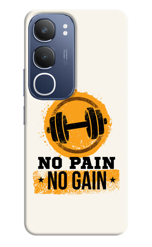 No Pain No Gain Vivo Y29 5G Hard Case Back Cover by Casekaro
