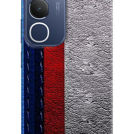 BMW Stripes Vivo Y29 5G Hard Case Back Cover by Casekaro