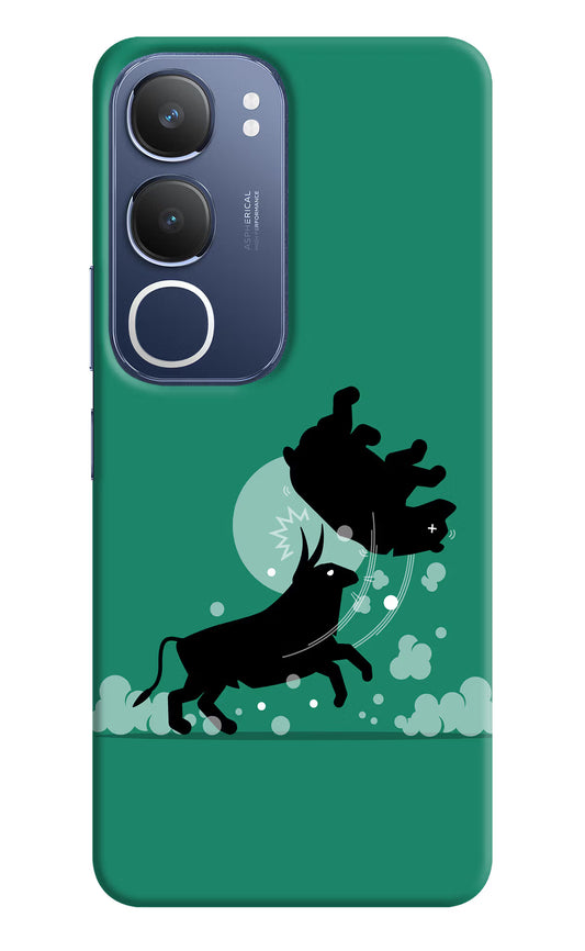 Bull Conqueror Vivo Y29 5G Hard Case Back Cover by Casekaro