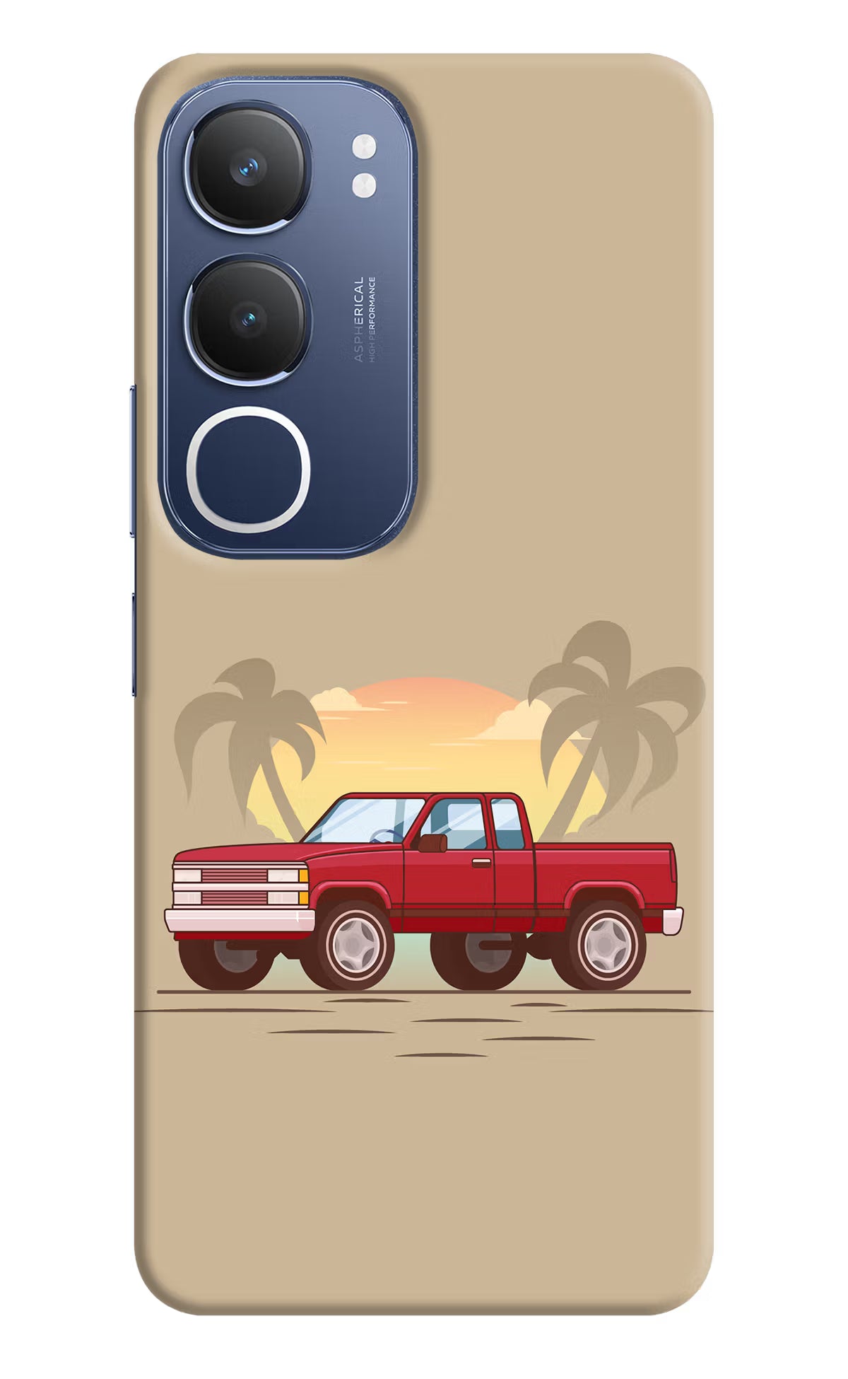 Desert Classic Drive Vivo Y29 5G Hard Case Back Cover by Casekaro