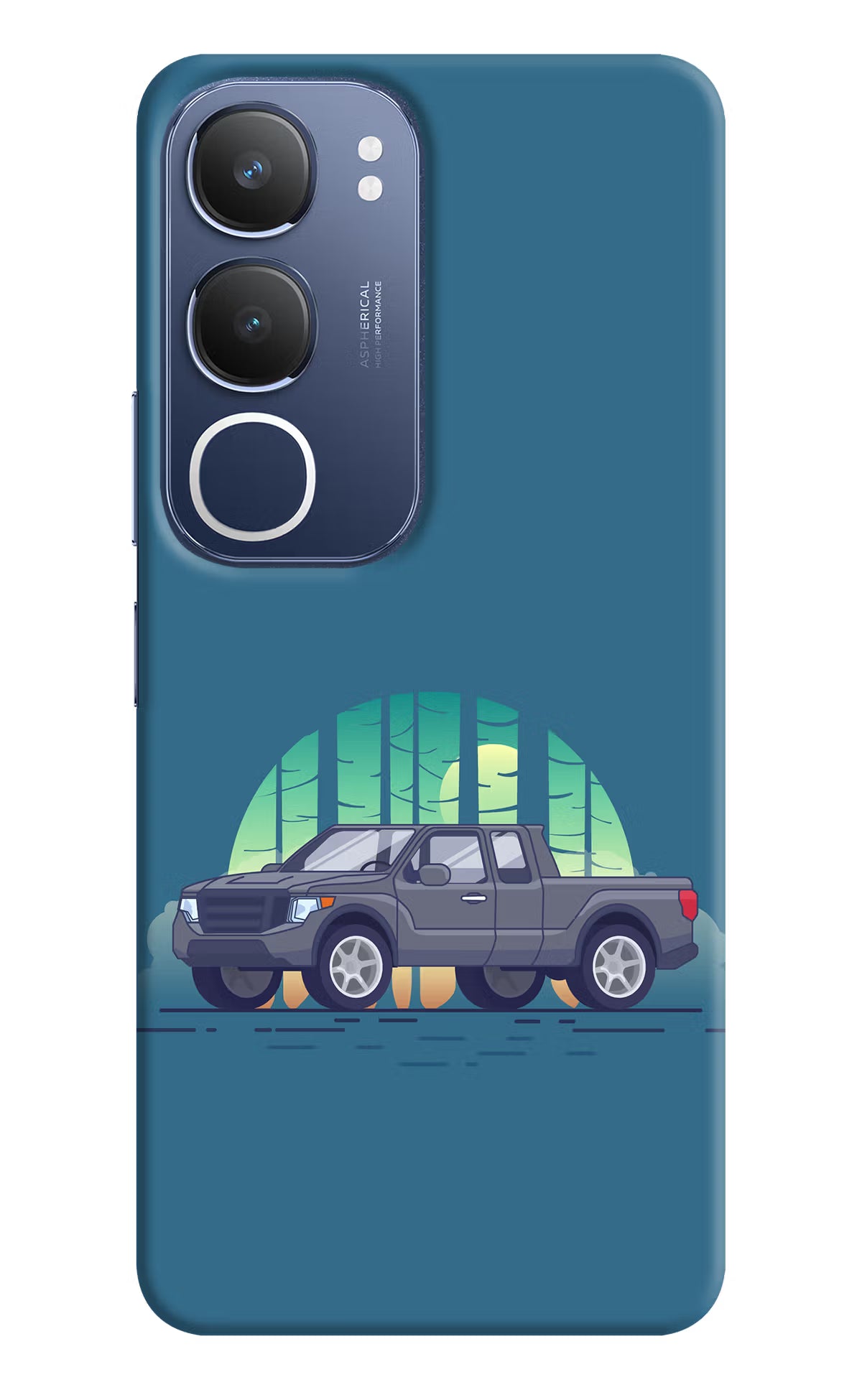 Retro Garage Vibe Vivo Y29 5G Hard Case Back Cover by Casekaro