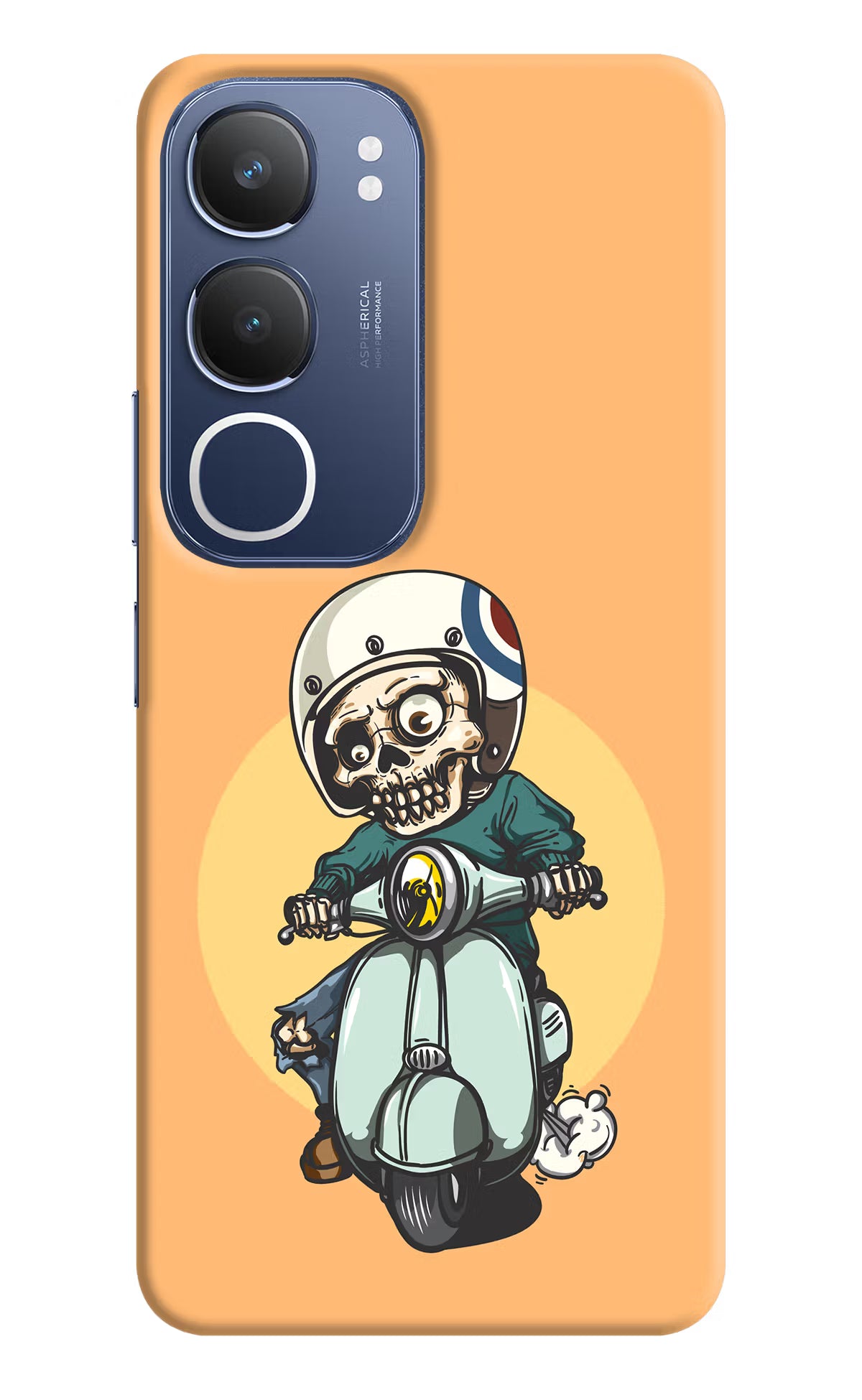 Undead Biker Vivo Y29 5G Hard Case Back Cover by Casekaro